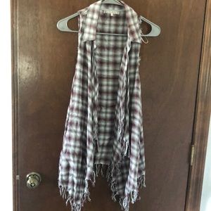 Willow & clay fringe top